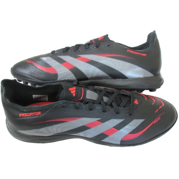 Adidas Men's Predator League Turf Soccer Football Cleats Black Red Sizes NIB - Picture 1 of 5
